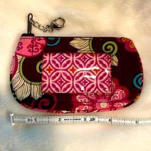 Vera Bradley ID Zipper Coin Purse